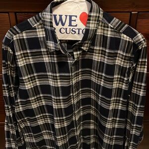 Men’s long sleeve button down